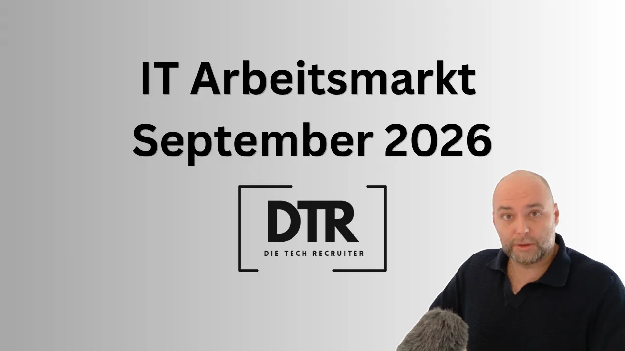 IT-Arbeitsmarkt Deutschland September 2026 - erste Entspannung bei IT-Arbeitslosen und IT-Arbeitssuchenden, IT-Jobs im Plus.