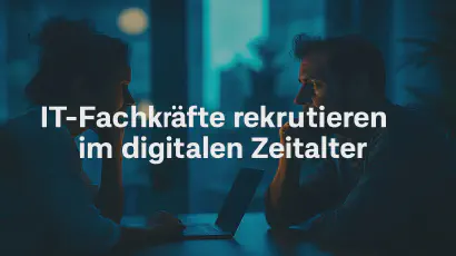 HR-Gespräch zur IT-Fachkräfte-Rekrutierung im digitalen Zeitalter
