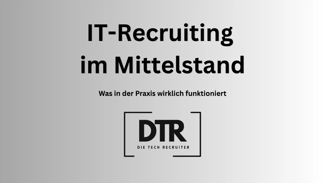 Die Tech Recruiter Blogpost Image