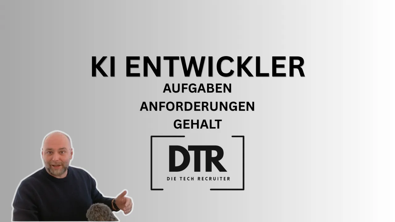 KI-Entwickler arbeitet an einem Modell und analysiert Trainingsdaten