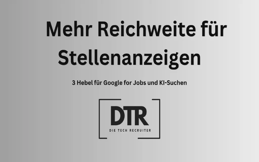 Thumbnail zum Blogartikel über mehr Reichweite für Stellenanzeigen
