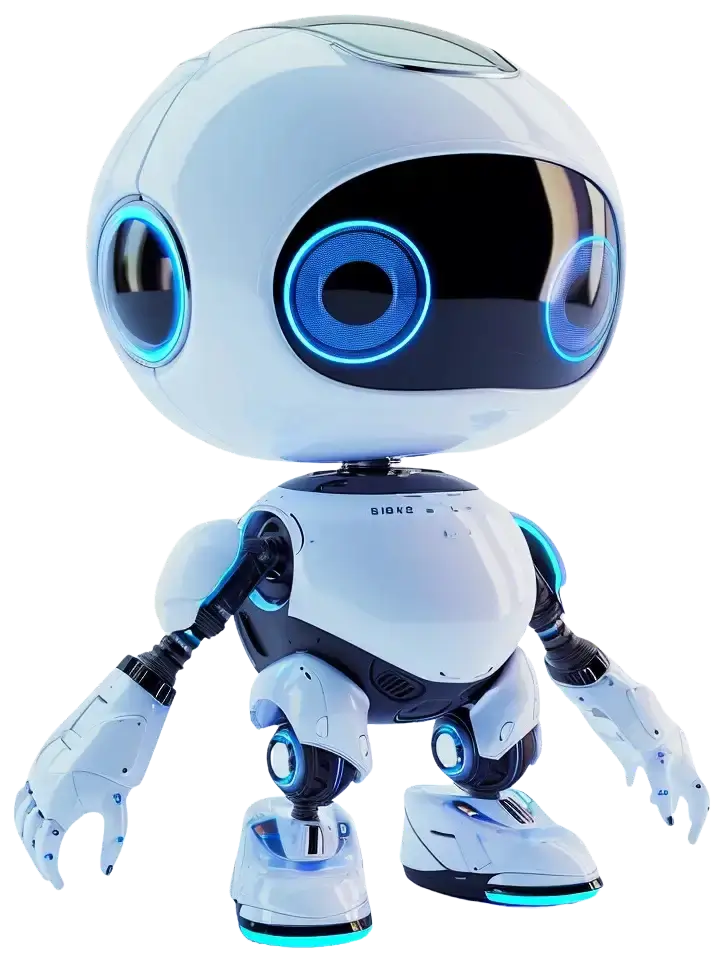 Roboter Futuristic Cute